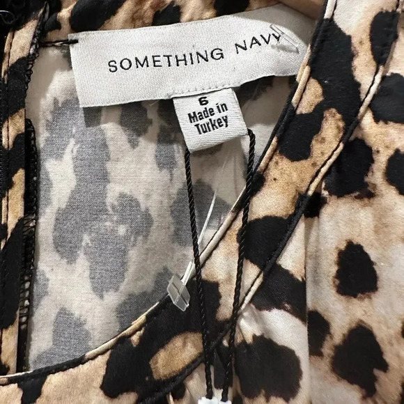 Something Navy Leopard Print Jumpsuit - Picture 13 of 16